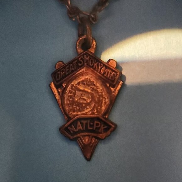 Vintage Great Smokey Mt National Park tie bar =CLOSET CLOSING - Picture 3 of 5